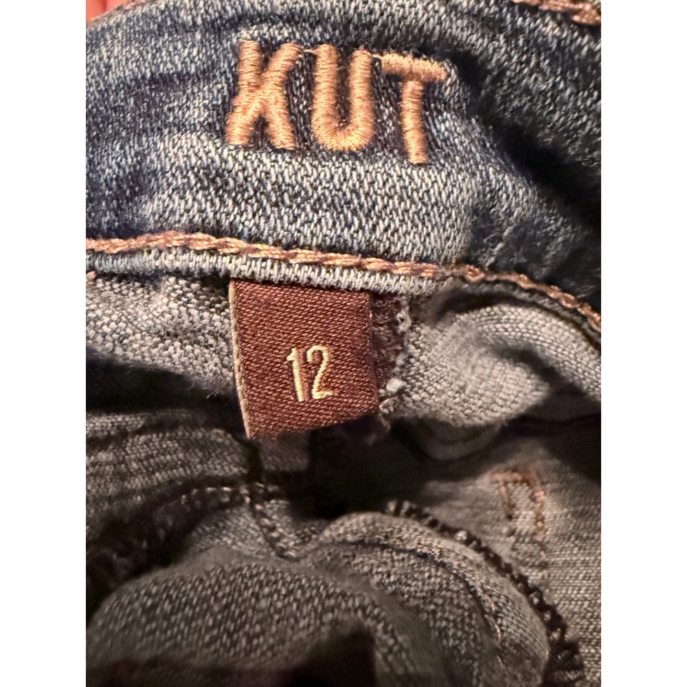 KUT from the Kloth Women Medium Wash Straight Leg Stretch Denim Jeans RN 58539 - Picture 9 of 9